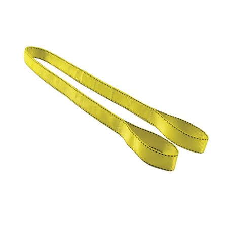 Liftex 1 Ply; 2" X 10' Eye & Eye Pro-Edge Nyl-Dom Web Sling Withflat Eyes EE192X10ND